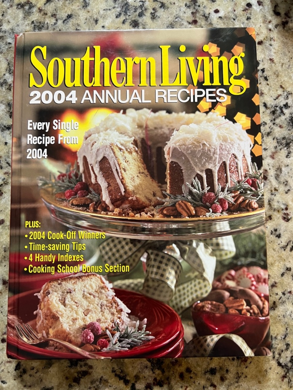 Southern Living 2004 Annual Recipes — Yellow & Red Cover